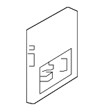 8750A543 - Body: Memory Card for Mitsubishi Image
