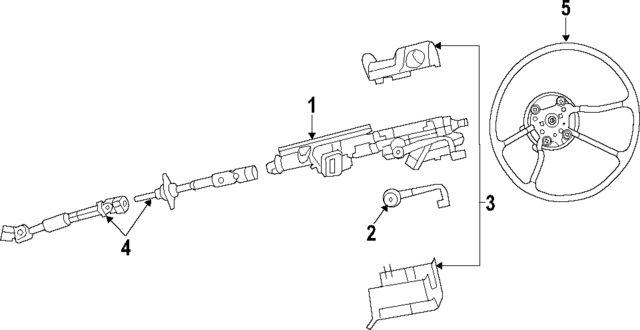 5057484AG - Steering: Steering Column for Mopar Image