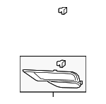 71109T1WA10 - : Bezel for Honda: CR-V Image
