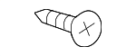 9390325320 - Body: Bumper Cover Screw for Honda Image