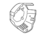 95B419798B5Q0 - Body: Steering Wheel Back Cover for Porsche Image