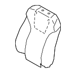 64150XC01AVH - Body: Seat Back Cover for Subaru: Ascent Image