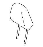 64061XC00AVH - Body: Headrest for Subaru: Ascent Image