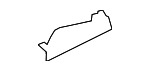 64115FL13AVH - Body: Rail Cover for Subaru Image