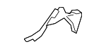 64115FL22AVH - Body: Frame Cover for Subaru Image