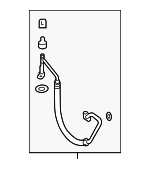 97762D5500 - HVAC: Discharge Hose for Kia: Optima Image