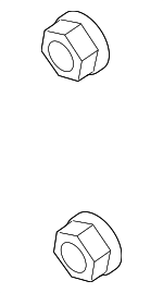 PAF104029 - Suspension: Rear Mount Nut for Porsche: Cayenne, Macan, Panamera Image