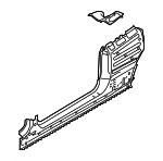 41217347011 - Body: Outer Rocker for BMW: 228i, 228i xDrive, 230i, 230i xDrive, M235i, M235i xDrive, M240i, M240i xDrive Image
