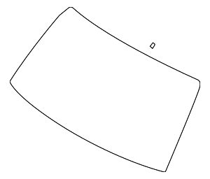 LC2Z1503100A - : Windshield for Ford: E-350 Super Duty, E-450 Super Duty Image