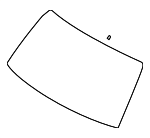 LC2Z1503100A - : Windshield for Ford Image