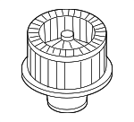 1581131 - HVAC: ACDelcoâ„¢ Blower Motor for Chevrolet: Colorado, SSR | GMC: Canyon Image