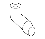 52487146 - HVAC: Drain Tube for Chevrolet: SSR, Trailblazer, Trailblazer EXT | GMC: Envoy, Envoy XL, Envoy XUV | Oldsmobile: Bravada Image