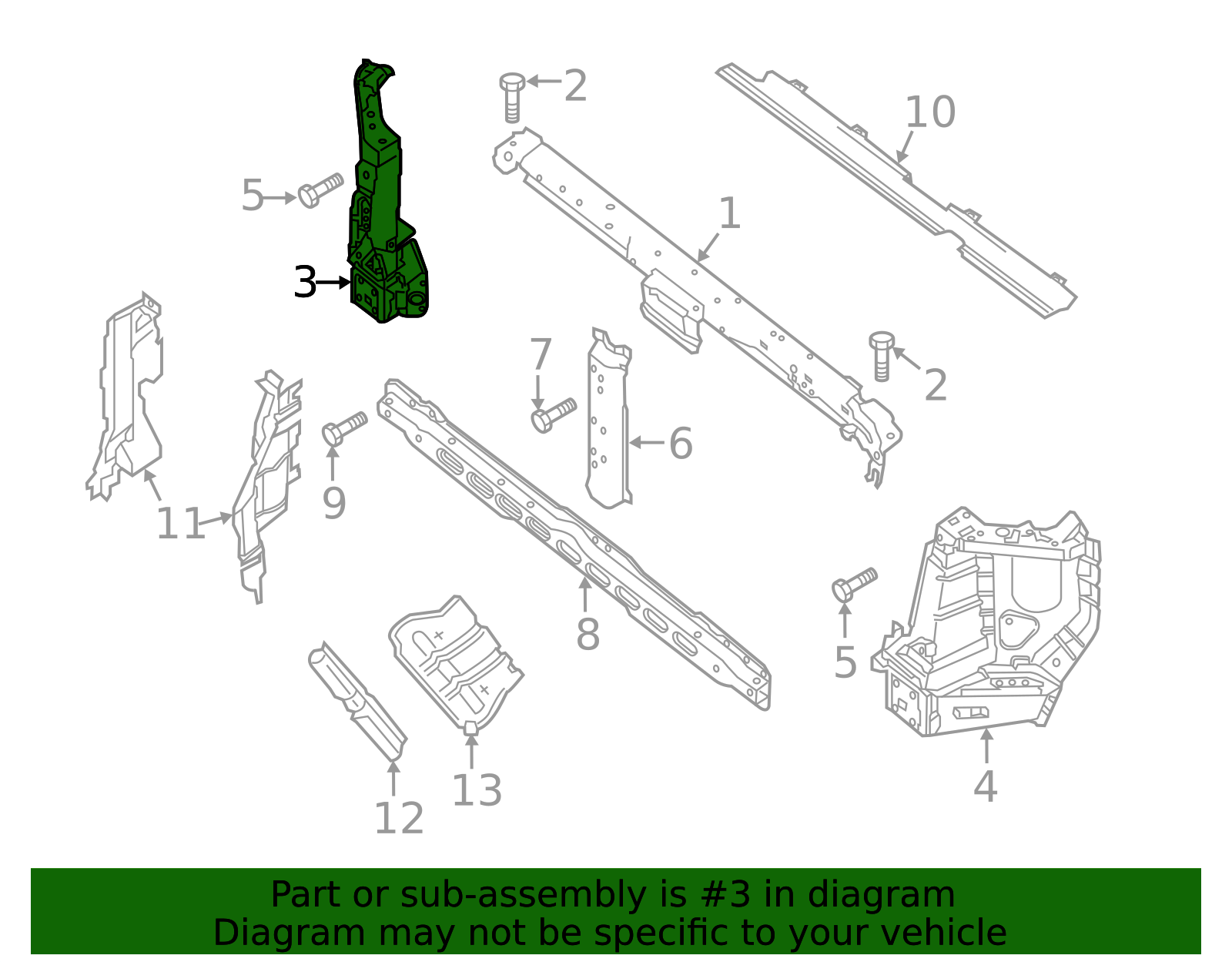 F2520-1PAMA - Side Panel 2012-2021 Nissan | Official Nissan Parts Store