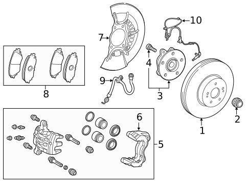 Anti-Lock Brakes for 2020 Toyota Camry #0