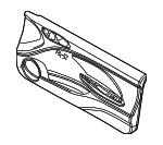 51418224078 - : Door Trim Panel for BMW Image
