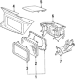 MB637032 - : Door for Mitsubishi: Eclipse Image
