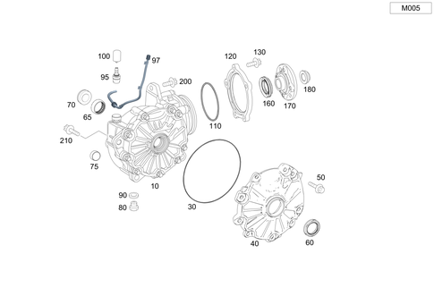 4MATIC&reg; Front Axle Drive for 2019 Mercedes-Benz GLC63 AMG #0