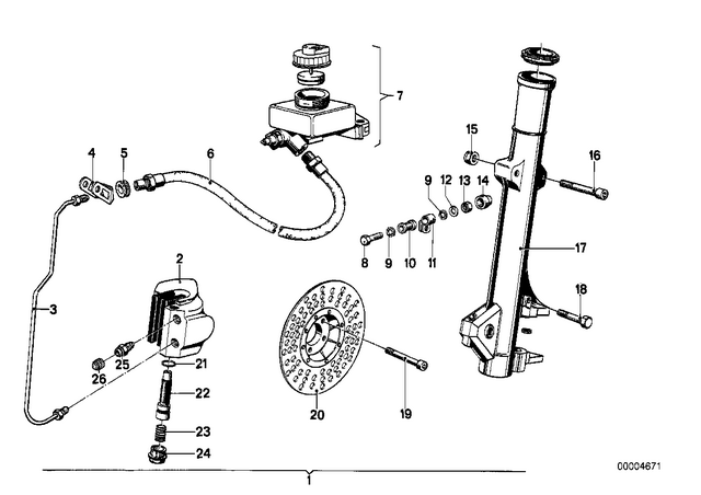 7129905153 - Brakes: Isa Screw - M8X85-zns3 for BMW-Motorrad Image