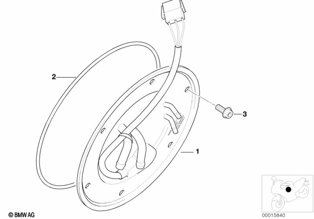16142306895 - : Petrol Gauge for BMW-Motorrad Image