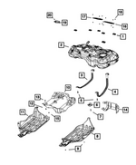 68368222AE - Fuel and Accelerator Pedal: Fuel Tank for Mopar Image