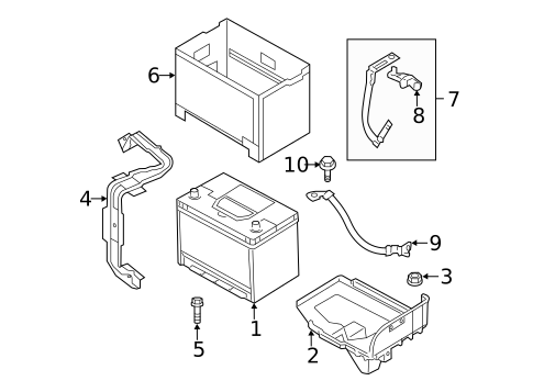 Battery for 2015 Hyundai Genesis Coupe #0