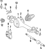 9031035010 - : Axle Housing Oil Seal for Lexus: LX450 Image