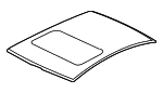 5290B033 - Body: Roof Panel for Mitsubishi Image