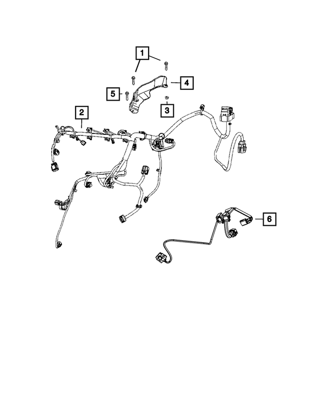 68059028AA - : Engine Wiring for Mopar Image