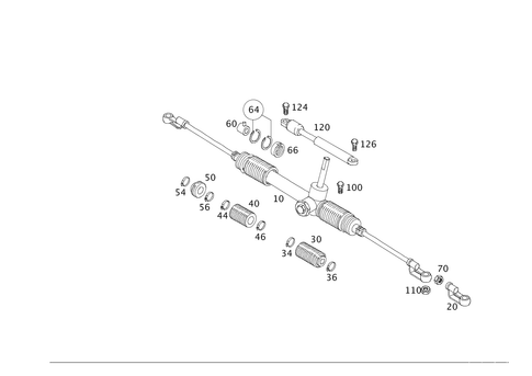 Steering Gear for 2009 Smart Fortwo #0