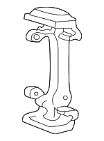 8251156 - Brakes: Caliper Support for Volvo: 850, C70, S70, V70 Image