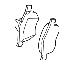 32373156 - Unclassified: Front Pads for Volvo: C70, S70, V70 Image