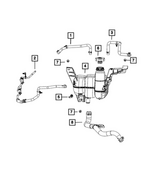 6507484AA - Cooling: Nut for Mopar Image