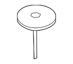32416784079 - Steering: Reservoir Cap for BMW Image