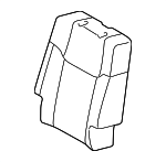 710770C470E1 - : 2014-2016 Toyota Tundra - Seat Back Cover for Toyota: Tundra Image