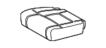 716110C131 - Body: Seat Cushion Pad for Toyota: Tundra Image