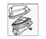 13718095806 - Engine: Air Cleaner Assembly for BMW Image