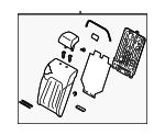 GAAA57400A02 - : Seat Back Assembly for Mazda: 6 Image