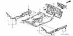 83301S5DA00ZA - : Carpet, Floor *NH361L* (Gray) for Honda Image
