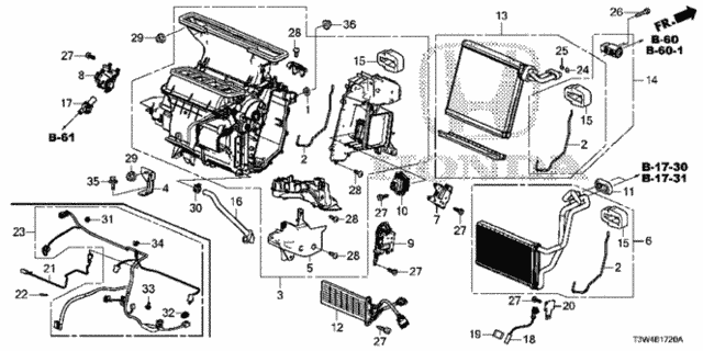 Heater Unit for 2015 Honda Accord #0