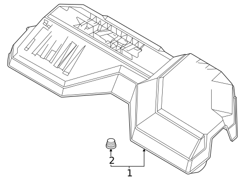 Engine Appearance Cover for 2024 Kia Sorento #0