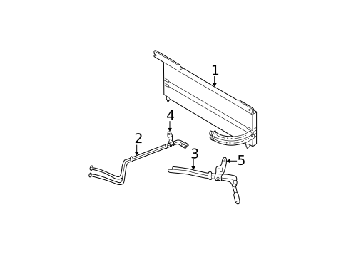 Oil Cooler for 2004 Ford Explorer #0