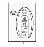 285E39N07A - : Keyless Lock Pad for Nissan: Murano Image