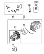 68224150AB - Air Conditioners and Heaters: Compressor Lubricant for Mopar Image