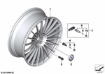 36107992582 - : Alloy Rim Forged 36907113 for BMW Image