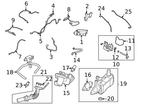 Crankcase Ventilation System for 2025 Lincoln Corsair #0