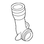 6A145893L - Cooling System: Connector Hose for Audi: TT, TT Quattro Image