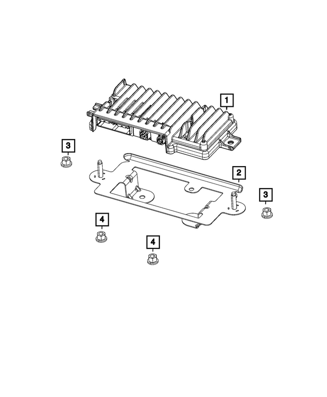 68624165AD - Electrical: Park Assist Module for Mopar Image