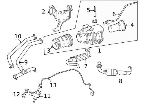 Auxiliary Heater for 2019 Mercedes-Benz Sprinter 3500XD #0