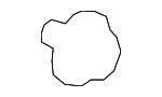 90467A0005 - Body: Frame Trim Retainer for Toyota Image