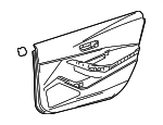 6761012P2020 - : Door Trim Panel for Toyota: Corolla Image